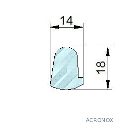 Búvónyílás felső kerek 202 mm kifelenyíló (235;236;237)