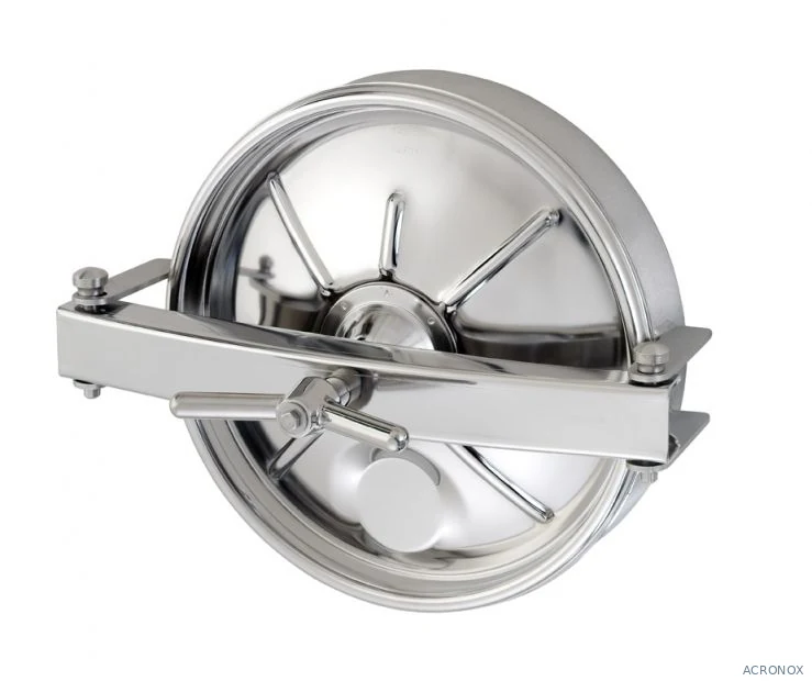 Búvónyílás alsó kerek 418 mm kifelé nyíló (220;222; 220/B;222/B)