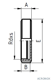 Zártanya, DIN, rozsdamentes, élelmiszeripari, standard