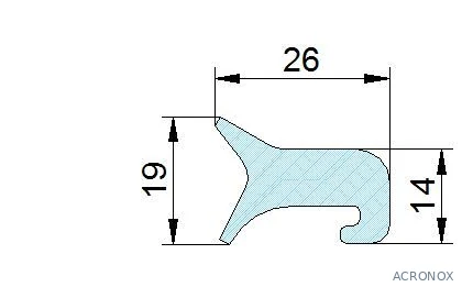 Búvónyílás felső kerek 454 mm kifelenyíló (T/450;T/451;T/452; T/450/B;T1/451/B;T1/452/B)