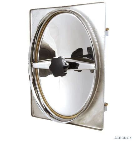 Búvónyílás cementkádra ovális 440x310 mm kifelenyíló (A14)
