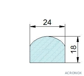 Búvónyílás felső kerek 404 mm kifelenyíló (6V/250;6V/251;6V/252;6V/253; 6V/250B;6V/251/B;6V/252/B;6V/253/B)