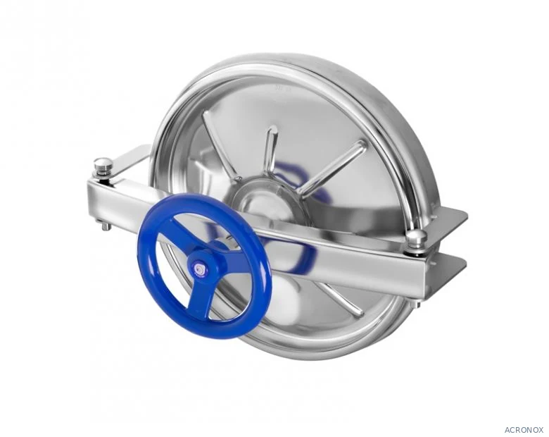 Búvónyílás alsó kerek 404 mm kifelé nyíló (220/E;222/E; 220/E/B;222/E/B)