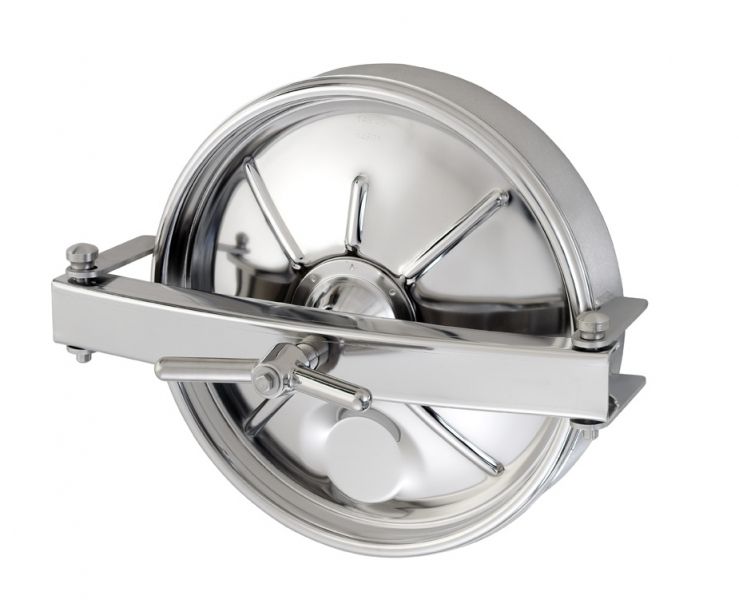 Búvónyílás alsó kerek 418 mm kifelé nyíló (220;222; 220/B;222/B)