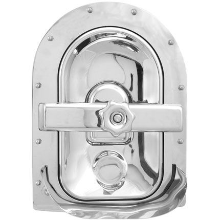 Búvónyílás fahordóra fél ovál 430x260 mm befelenyíló (A19GRA)